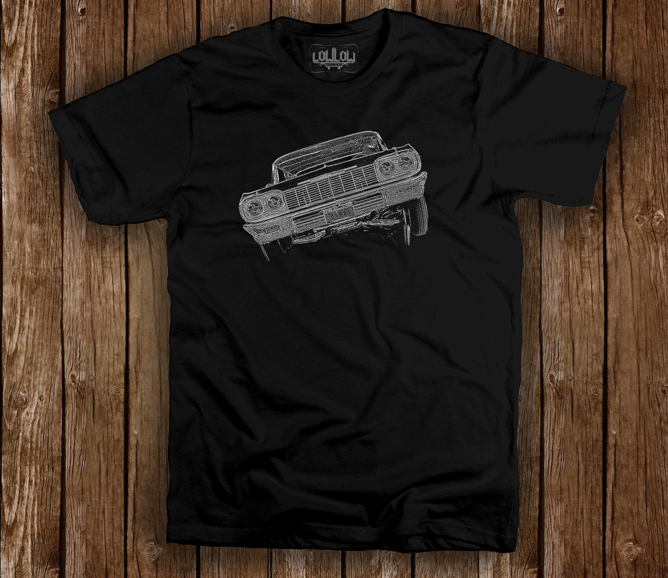 64 Impala 3 Wheel T-Shirt