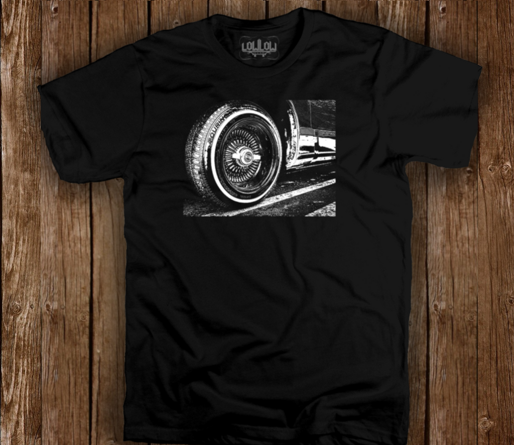 Lowrider Fleetwood Wheel T-Shirt