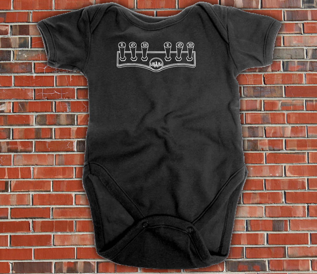 Lowrider Switches Infant one Piece Body Suit babies