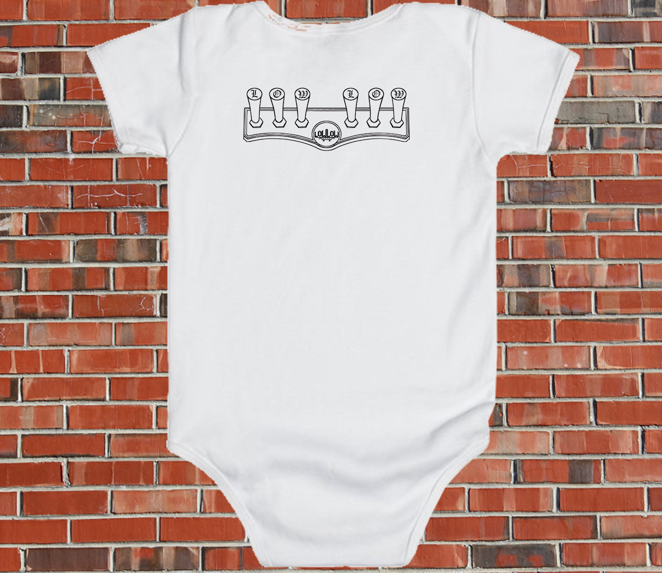 Lowrider Switches Infant one Piece Body Suit babies