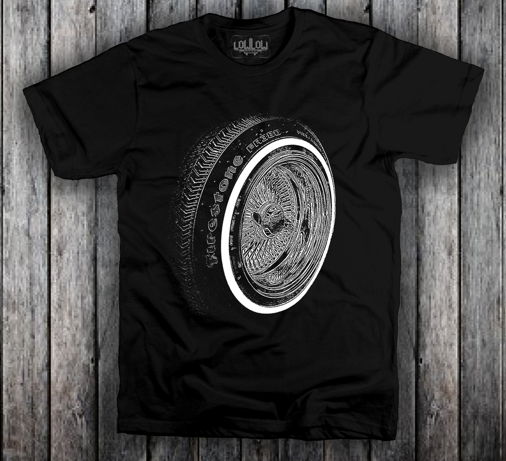 Lowrider Classic Wheel T-Shirt